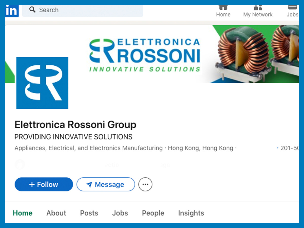 ELETTRONICA ROSSONI LINKEDIN